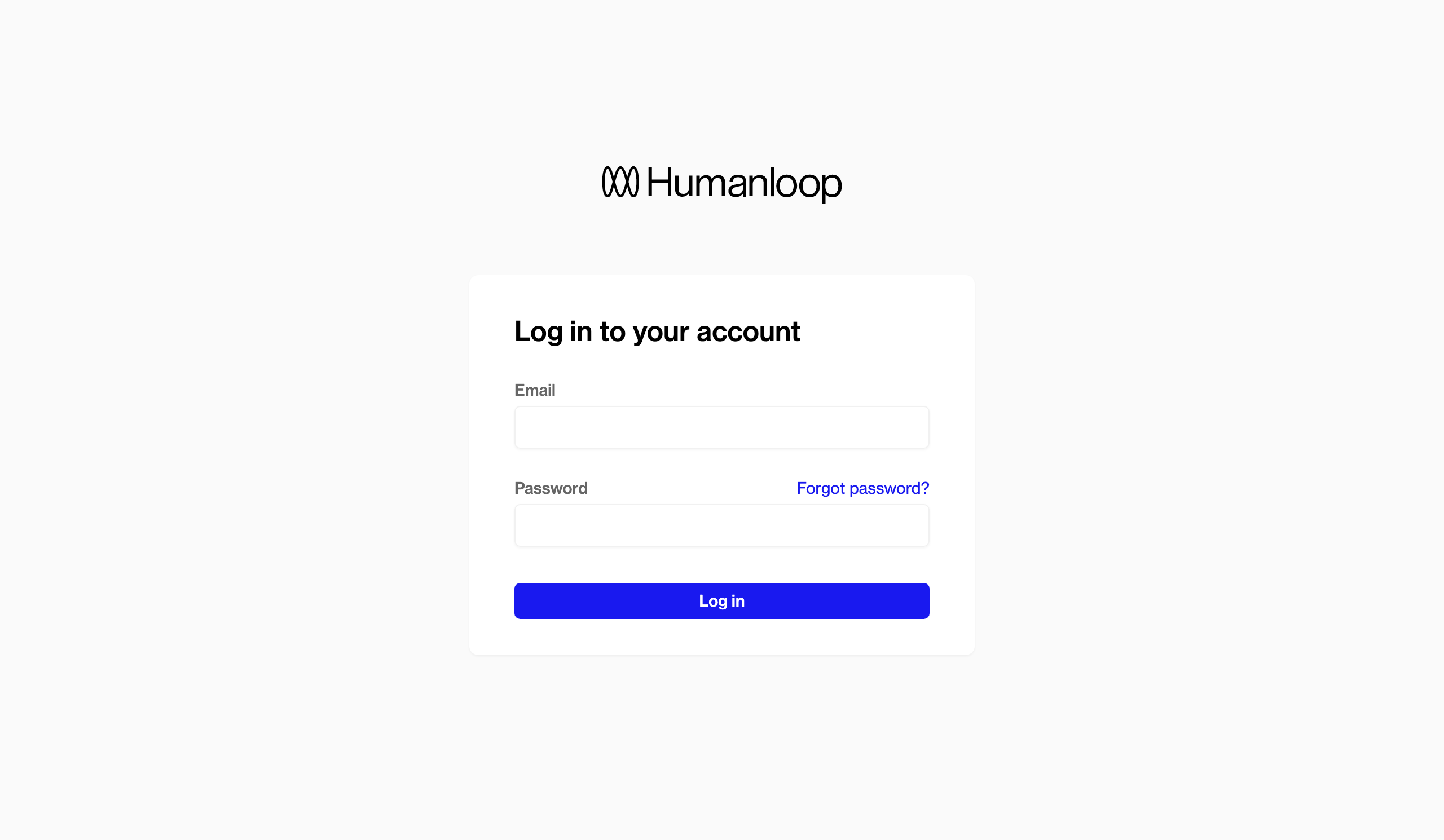 Humanloop - screen 2